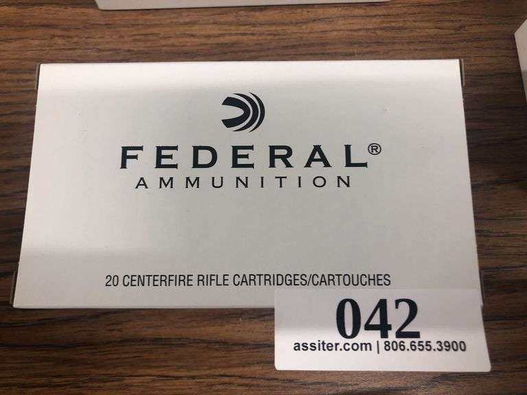 (40) Federal 7.62 x 51mm for a 308 WIN 150gr FMJ