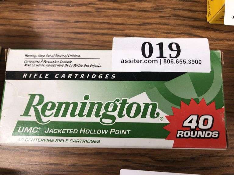 (40) Remington .223 50gr Jacketed Hollow Point