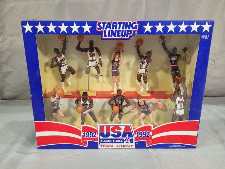 Starting Lineup 1992 USA Basketball Action Figure Set
