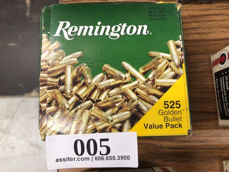 (270) Remington .22LR Brass Plated Hollow Points