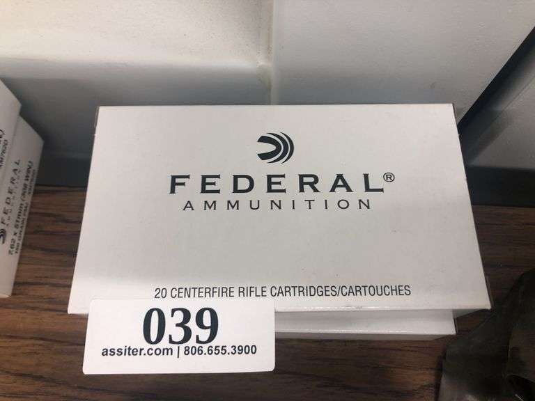 (40) Federal 7.62 x 51mm for a 308 WIN 150gr FMJ