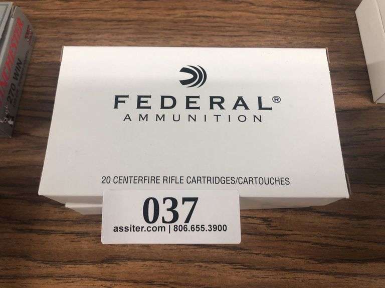 (40) Federal 7.62 x 51mm for a 308 WIN 150gr FMJ