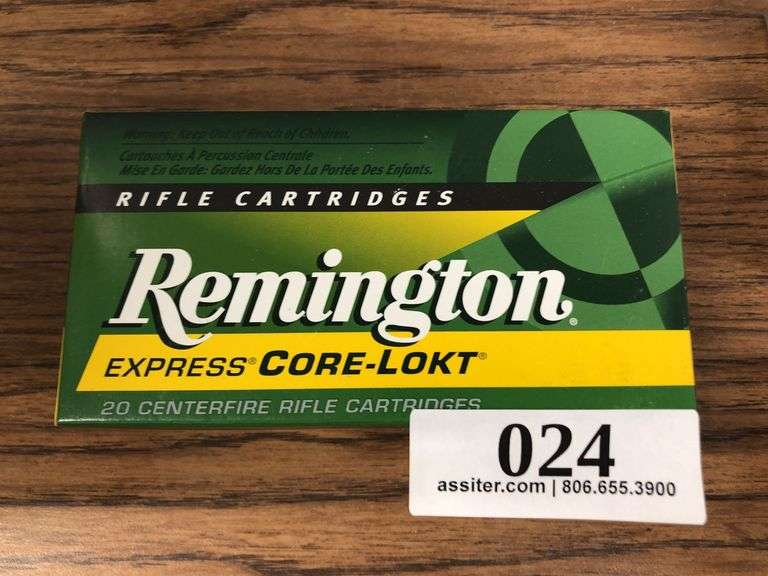(20) Remington .243 WIN Express Core-Lokt 100gr PSP