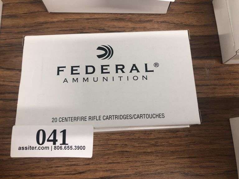 (40) Federal 7.62 x 51mm for a 308 WIN 150gr FMJ