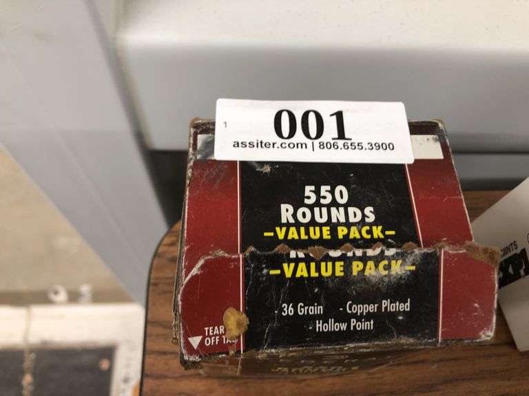 Open Box Federal .22LR High Velocity 36gr Copper Plate Hollow Point