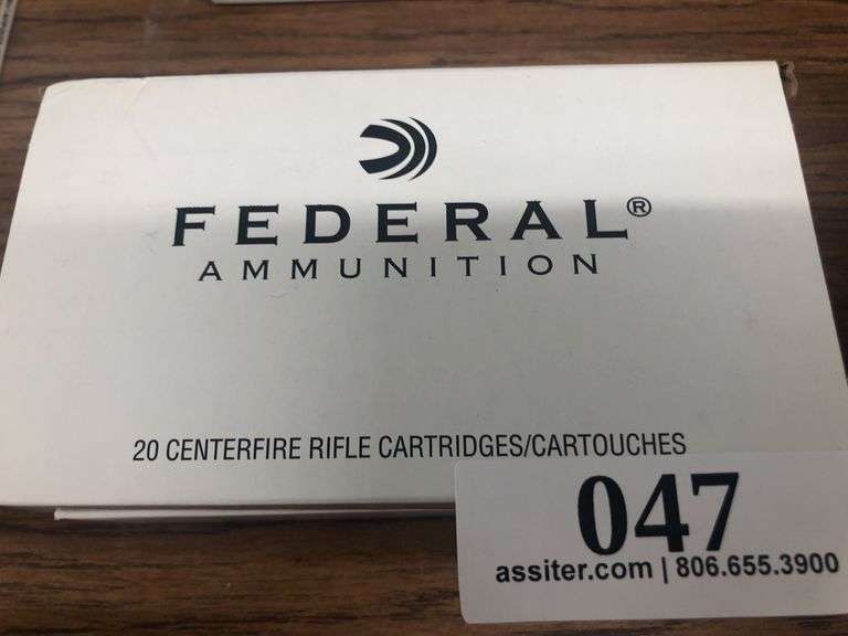 (40) Federal 7.62 x 51mm for a 308 WIN 150gr FMJ