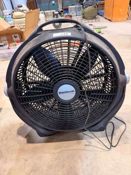 Wind Machine Box Fan Wind Machine Fan - Assiter Auctioneers