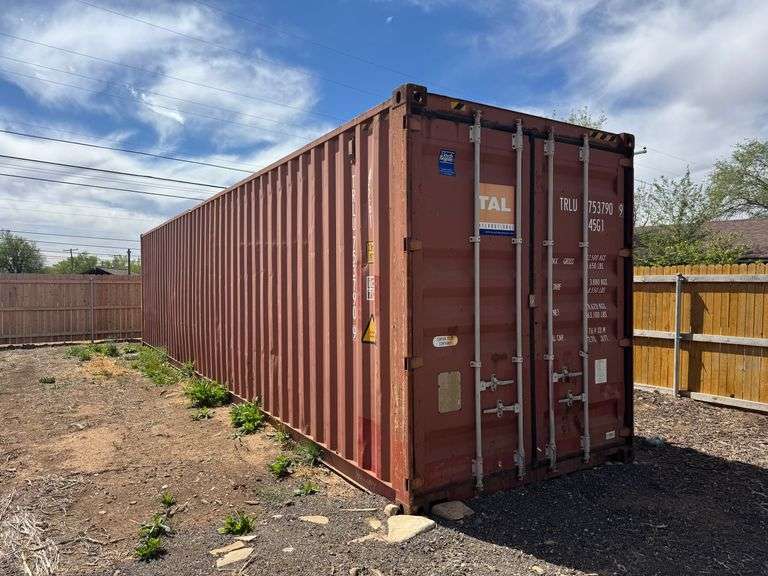 CIMC 40' High Cube Shipping Container w/ Double Doors