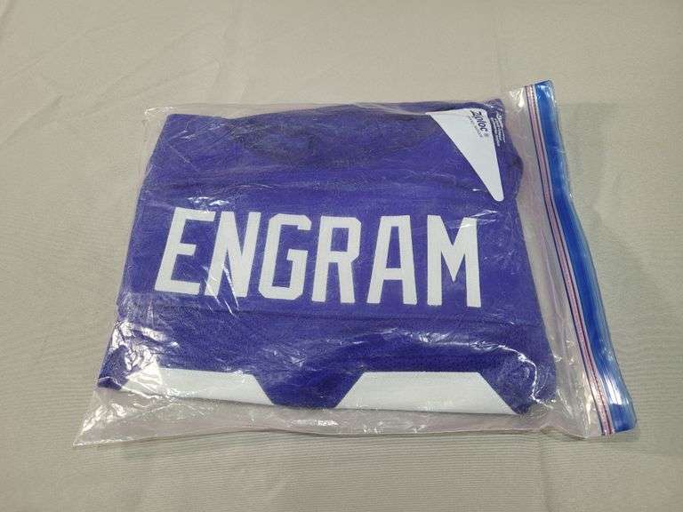 Autographed Evan Engram New York Giants Football Jersey