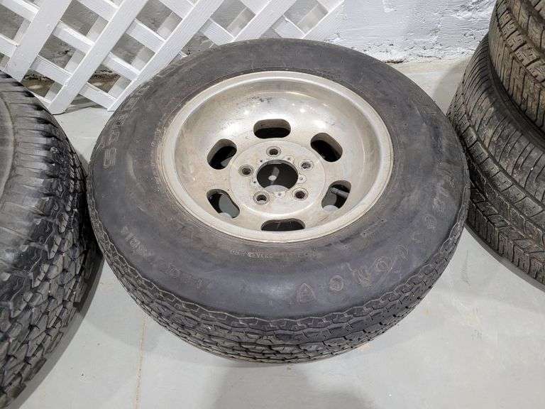 Firestone Steeltex Radial AT LT225/75R16 Tire on 6-Lug Wheel - Assiter ...