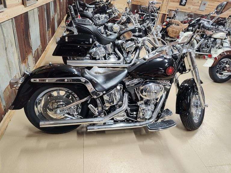 2001 Harley-Davidson FLSTFI Fat Boy Motorcycle
