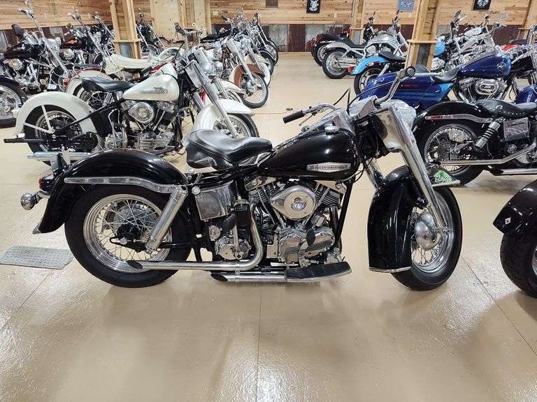 1966 Harley-Davidson FLH Motorcycle