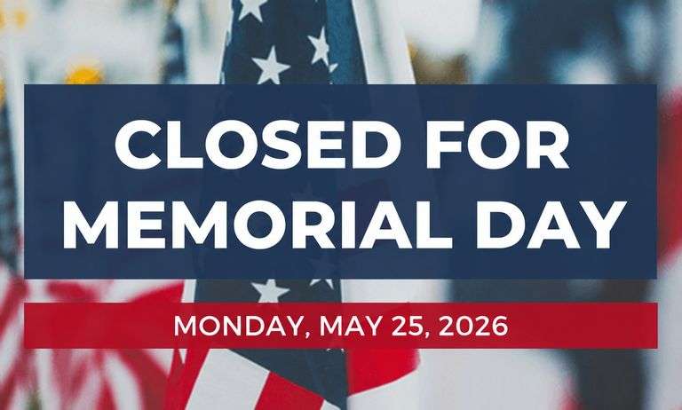 MEMORIAL DAY OFFICE CLOSING