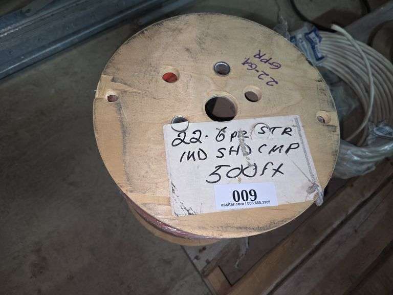 500ft 22ga 6PR Strd Copper Wire