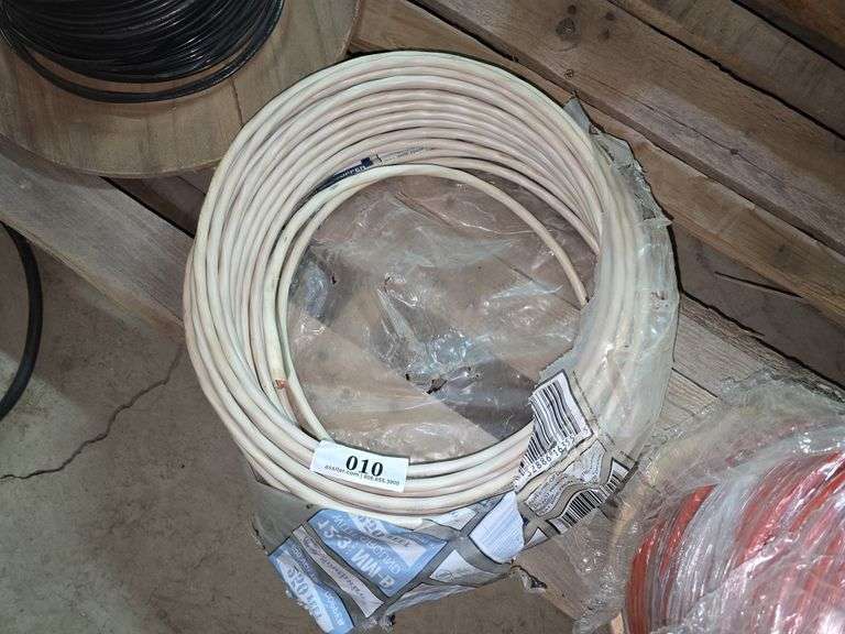 Partial Roll 12-3 NM-B w/Ground Copper Wire