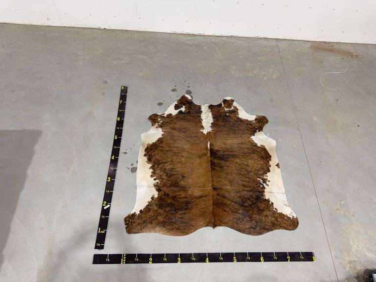 Brown and White Regular Hide
