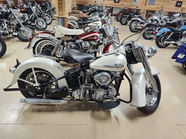 Vintage Harley-Davidson Custom Motorcycle