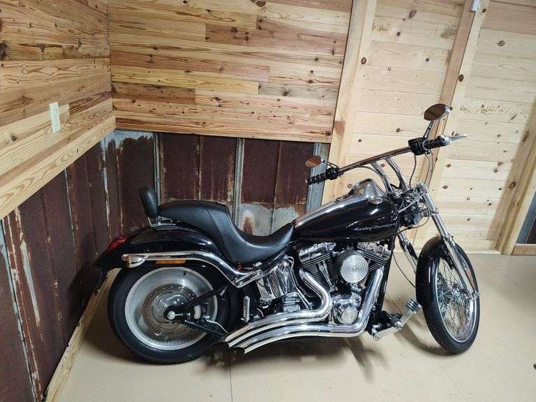 2002 Harley-Davidson FXSTD Softail Deuce Motorcycle