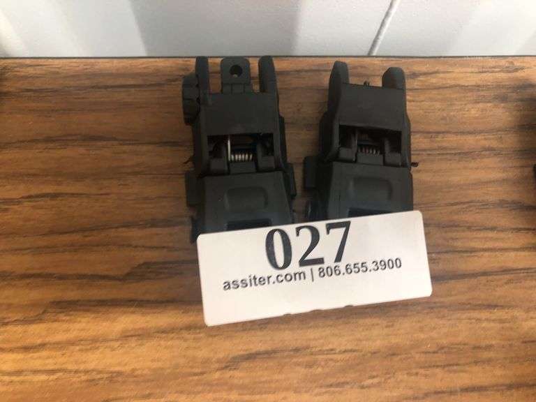 Front & Rear Set Flip-Up Sights for A/R