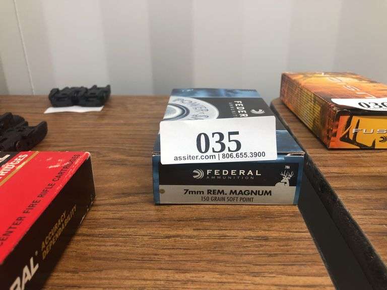 Federal Power-Shok 7mm Remington Magnum 150gr SP (20 Rd Box)