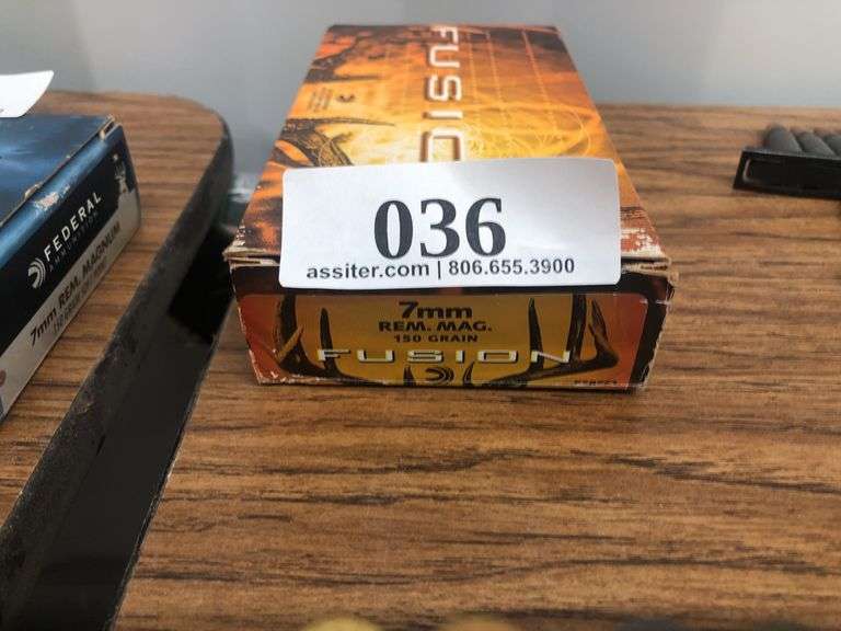 Fusion 7mm Rem. Mag. 150 Grain Rifle Cartridges (20-Round Box)