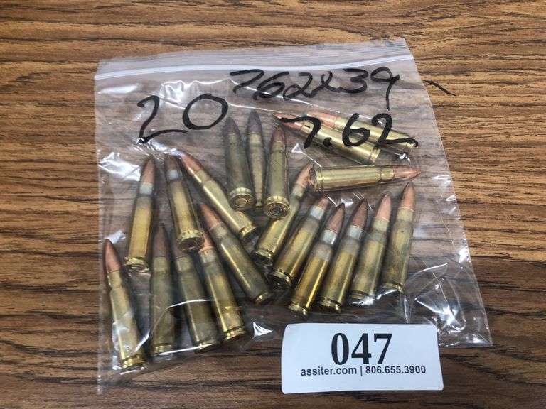 Bag of 7.62 Rifle Ammunition (20 Rounds)