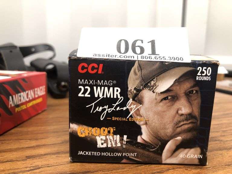 CCI Maxi-Mag .22 WMR 40 Grain JHP 250 Rounds (Troy Landry)