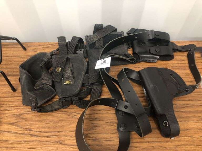 1 Leather & 1 Nylon Shoulder Holster