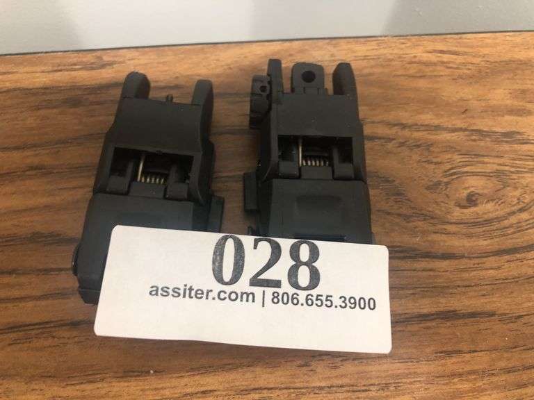 Front & Rear Set Flip-Up Sights for A/R