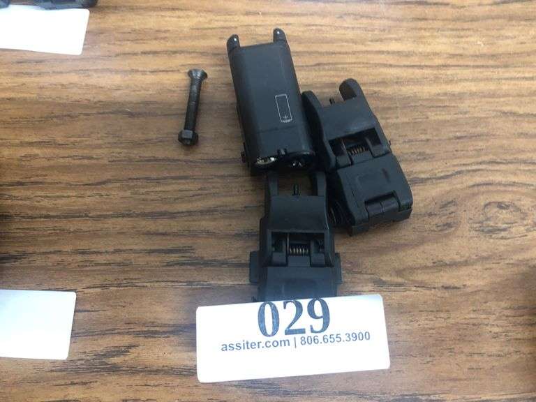 Surefire Light & (2) Front Flip-up Sights for A/R