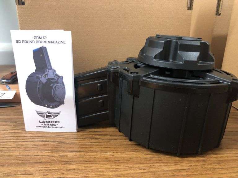 Landor Arms LAMG20-12 RPX90 20-Round Drum Magazine