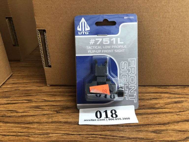 UTG #751L Tactical Low Profile Flip-Up Front Sight (MNT-751L)