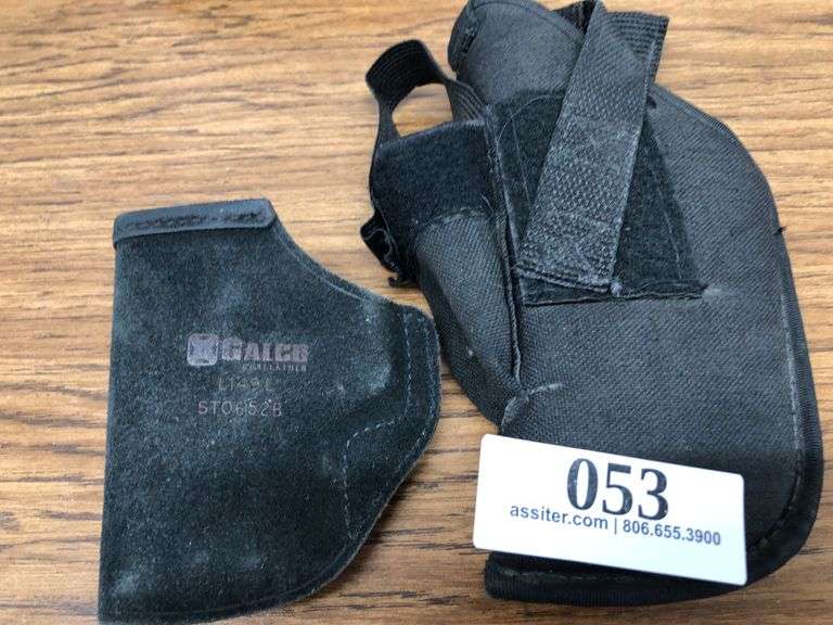 Galco Leather Gun Holster and Nylon Holster