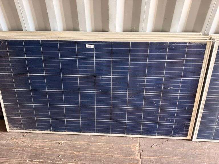 Framed Solar Panel Module