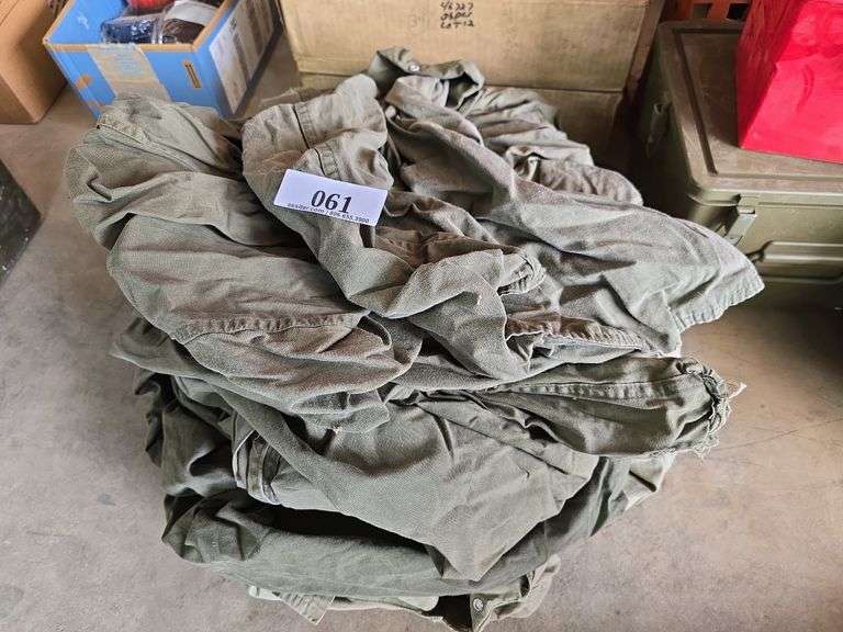 (4) Vintage Military Sleeping Bag Covers