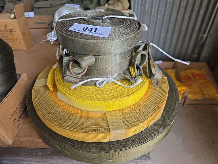(7) Strap Rolls