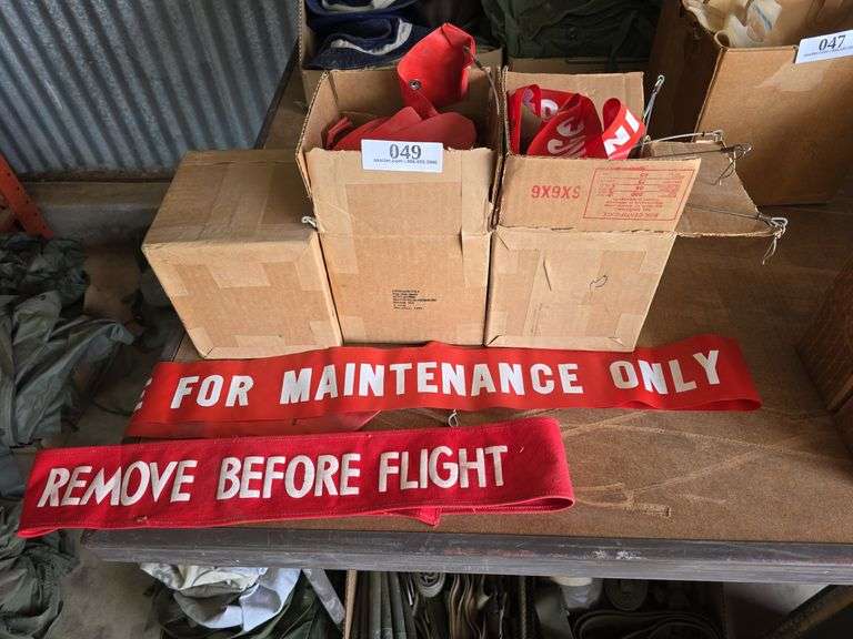 Maintenance & More Safety Flags