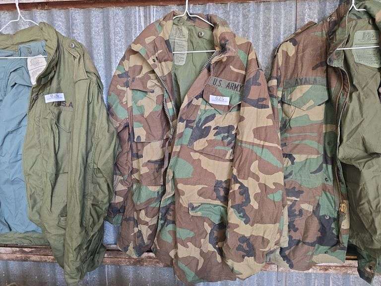 Vintage Camo Jacket sz Small Long