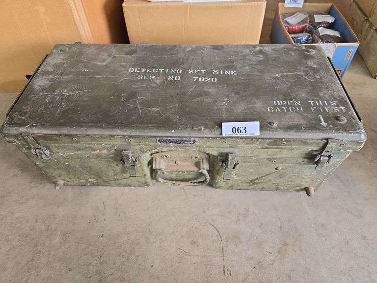 Vintage Military Mine Detecting Set SEP No. 7820