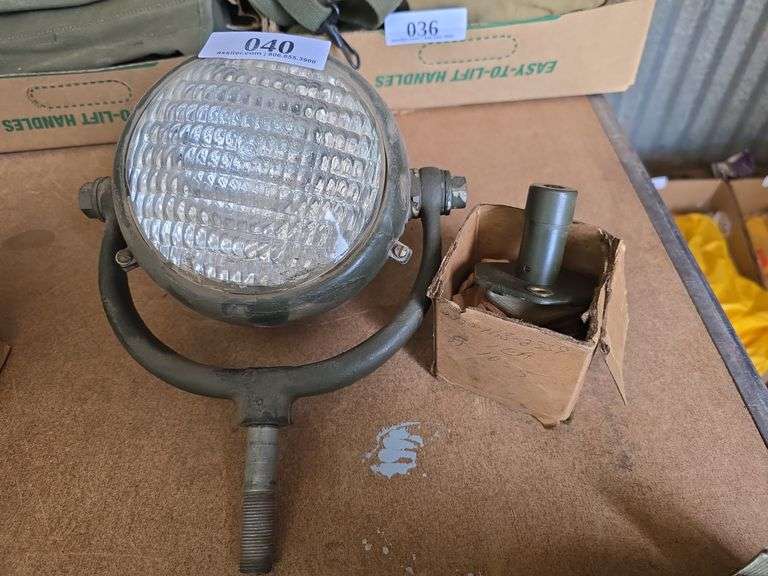 Vintage/Antique Military Spotlight & Starter Switch