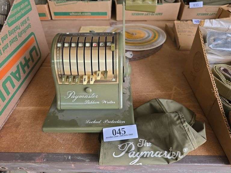 Vintage Paymaster Ribbon Writer