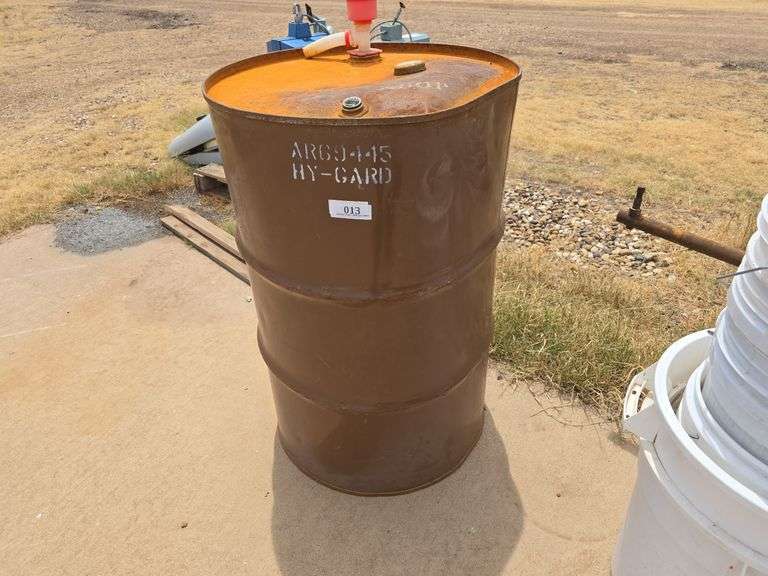 55 gal Drum John Deere HyGard