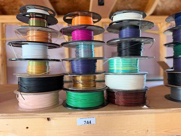 Assorted Colored Filament/Wire Spools