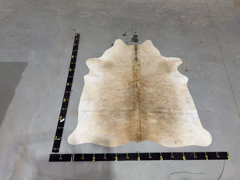 Ivory with Beige Hide