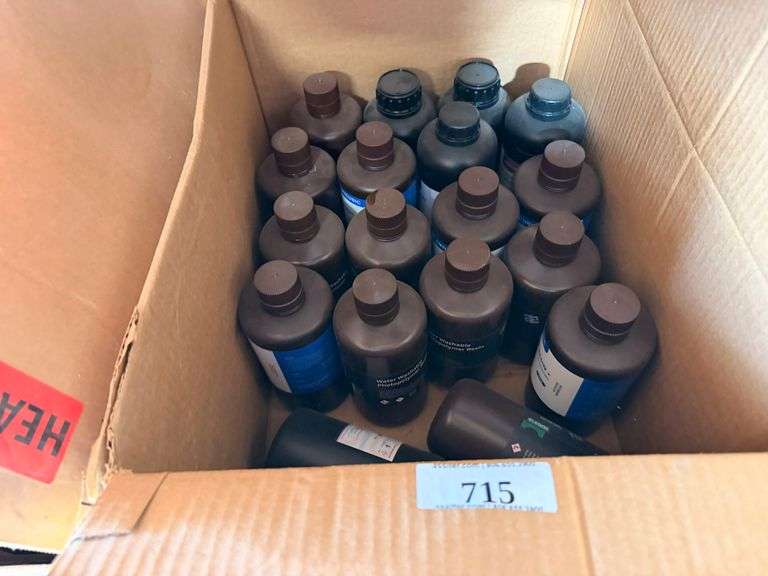 Lot of Photopolymer Resin for 3D Printers