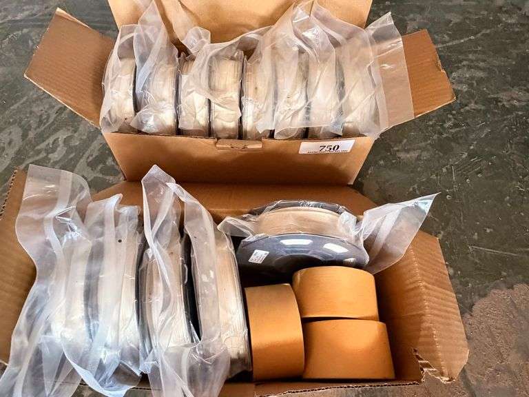 Lot of PLA 3D Printer Filament Spools, White 1.75mm 200g