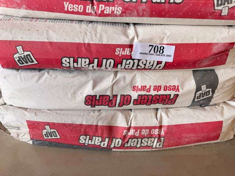 8 Bags of DAP Plaster of Paris Bagged Plaster