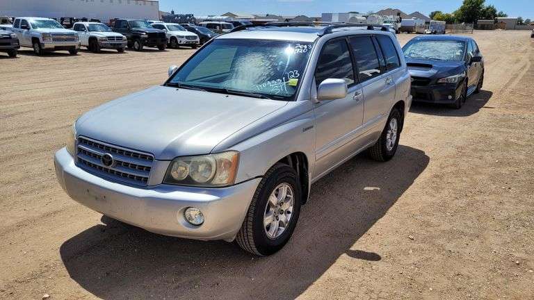2003  Toyota  Highlander Limited  SUV 4D