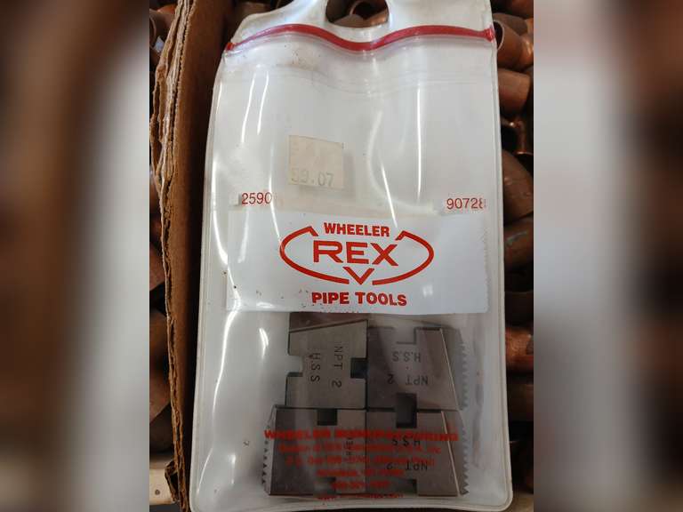Wheeler Rex Threader Pipe tools