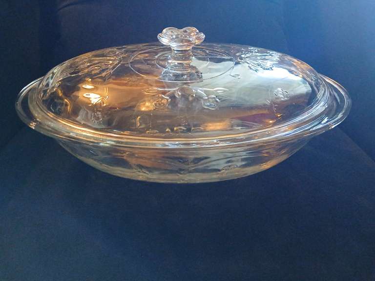 Princess House covered casserole dish